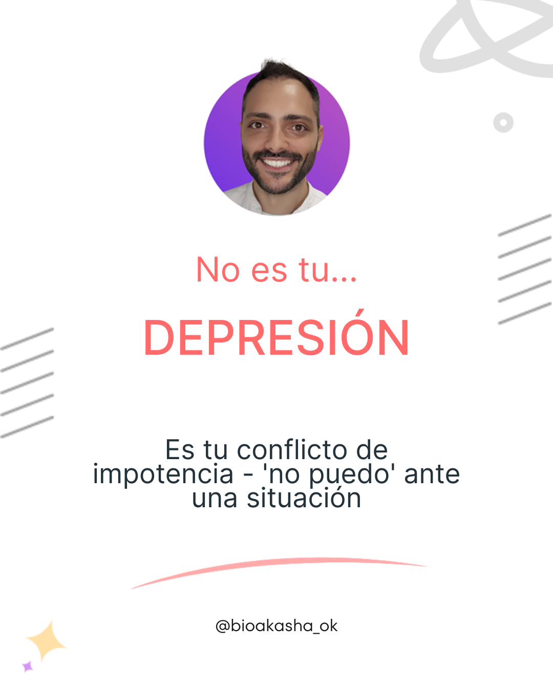 DEPRESIÓN: Tu conflicto de impotencia y bloqueo